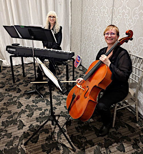 Cellist Michelle Kyle and pianist Ellen Meyer